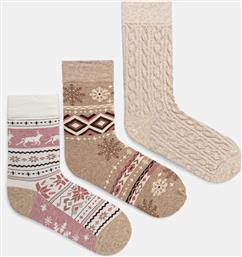 ΒΑΜΒΑΚΕΡΕΣ ΚΑΛΤΣΕΣ 3-PACK ΧΡΩΜΑ: ΠΟΛΥΧΡΩΜΟ MEDICINE