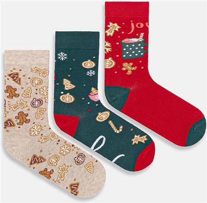 ΒΑΜΒΑΚΕΡΕΣ ΚΑΛΤΣΕΣ 3-PACK ΧΡΩΜΑ: ΠΟΛΥΧΡΩΜΟ MEDICINE