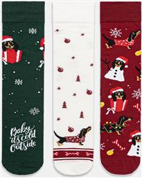 ΒΑΜΒΑΚΕΡΕΣ ΚΑΛΤΣΕΣ 3-PACK ΧΡΩΜΑ: ΠΟΛΥΧΡΩΜΟ MEDICINE