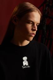 ΒΑΜΒΑΚΕΡΟ ΜΠΛΟΥΖΑΚΙ ΑΝΔΡΙΚΑ, ΧΡΩΜΑ: ΜΑΥΡΟ MEDICINE