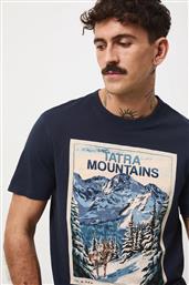 ΒΑΜΒΑΚΕΡΟ ΜΠΛΟΥΖΑΚΙ ΑΝΔΡΙΚΑ, ΧΡΩΜΑ: ΝΑΥΤΙΚΟ ΜΠΛΕ MEDICINE