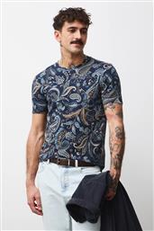 ΒΑΜΒΑΚΕΡΟ ΜΠΛΟΥΖΑΚΙ ΑΝΔΡΙΚΑ, ΧΡΩΜΑ: ΝΑΥΤΙΚΟ ΜΠΛΕ MEDICINE