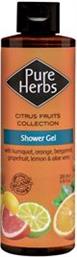 SHOWER GEL 200ML PURE HERBS OLIVE FRUITS