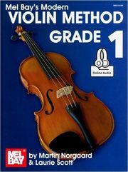 'S MODERN - VIOLIN METHOD GRADE 1 B/AUD MEL BAY