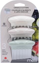 ΣΕΤ 3ΤΜΧ ΚΟΠΤΗΣ CRINKLE CUTTERS SAGE MEL20110 - - MEL20110 MELII