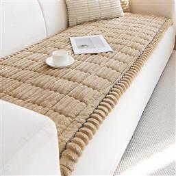 ΑΝΩΣΤΡΩΜΑ ΓΙΑ ΤΡΙΘΕΣΙΟ ΚΑΝΑΠΕ FLEECE 70X210ΕΚ. ASPEN BEIGE 20005219 (ΥΦΑΣΜΑ: POLYESTER, ΧΡΩΜΑ: ΜΠΕΖ) - - 20005219 MELINEN