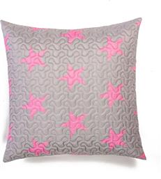 ΔΙΑΚΟΣΜΗΤΙΚΗ ΜΑΞΙΛΑΡΟΘΗΚΗ MICROFIBER 50X50ΕΚ. STAR GIRL 2000040305 (ΥΦΑΣΜΑ: MICROFIBER, ΧΡΩΜΑ: ΓΚΡΙ) - - 2000040305 MELINEN