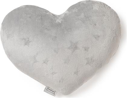 ΔΙΑΚΟΣΜΗΤΙΚΟ ΜΑΞΙΛΑΡΙ FLANNEL 45X45ΕΚ. STARITO HEART SILVER 2000046501 (ΥΛΙΚΟ: FLANNEL 100%, ΧΡΩΜΑ: ΓΚΡΙ) - - 2000046501 MELINEN