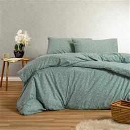 ΦΑΝΕΛΕΝΙΑ ΠΑΠΛΩΜΑΤΟΘΗΚΗ ΥΠΕΡΔΙΠΛΗ (225X245) MELINEN WINTER LINE FAY PETROL MELINEN HOME