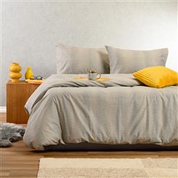 ΦΑΝΕΛΕΝΙΑ ΠΑΠΛΩΜΑΤΟΘΗΚΗ ΥΠΕΡΔΙΠΛΗ (225X245) MELINEN WINTER LINE TRINITY GREY MELINEN HOME