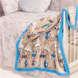 ΚΟΥΒΕΡΤΑ FLEECE ΑΓΚΑΛΙΑΣ ΜΕ ΓΟΥΝΑΚΙ (80X105) MELINEN CARS MELINEN HOME