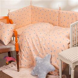 ΠΑΝΤΑ ΚΟΥΝΙΑΣ (195X40) MELINEN BABY LINE MINI STARS ROSE MELINEN HOME