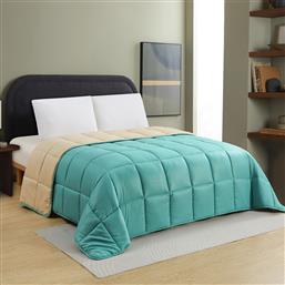 ΠΑΠΛΩΜΑ ΜΟΝΟ (160X220) 2 ΟΨΕΩΝ MELINEN BROOKLYN PETROL/BEIGE MELINEN HOME