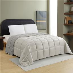 ΠΑΠΛΩΜΑ ΜΟΝΟ (160X220) 2 ΟΨΕΩΝ MELINEN BROOKLYN SILVER/GREY MELINEN HOME