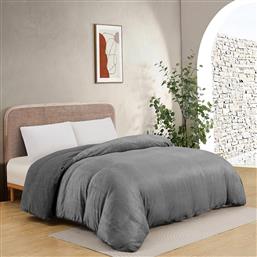 ΠΑΠΛΩΜΑΤΟΘΗΚΗ FLEECE ΜΟΝΗ (165X225) MELINEN SHELBY ANTHRACITE MELINEN HOME
