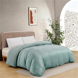 ΠΑΠΛΩΜΑΤΟΘΗΚΗ FLEECE ΜΟΝΗ (165X225) MELINEN SHELBY SKY MELINEN HOME