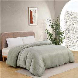 ΠΑΠΛΩΜΑΤΟΘΗΚΗ FLEECE ΜΟΝΗ (165X225) MELINEN SHELBY SOFT OLIVE MELINEN HOME