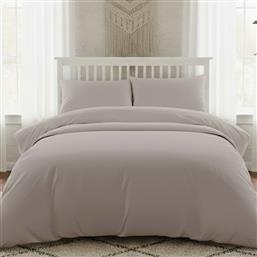 ΠΑΠΛΩΜΑΤΟΘΗΚΗ ΥΠΕΡΔΙΠΛΗ (225X245) MELINEN LAVISH SATIN ECRU MELINEN HOME