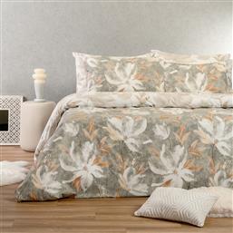 ΠΑΠΛΩΜΑΤΟΘΗΚΗ ΜΟΝΗ (165X245) 2 ΟΨΕΩΝ MELINEN CASUAL LINE GIULIA GREY MELINEN HOME