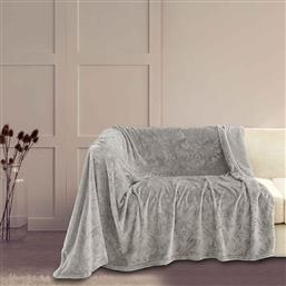 ΡΙΧΤΑΡΙ ΔΙΘΕΣΙΟΥ ΚΑΝΑΠΕ FLEECE (170X250) MELINEN ARIA SILVER MELINEN HOME