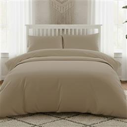 ΣΕΝΤΟΝΙ KING SIZE ΜΕ ΛΑΣΤΙΧΟ (180X200+35) MELINEN LAVISH SATIN BEIGE MELINEN HOME