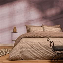 ΣΕΝΤΟΝΙΑ KING SIZE (ΣΕΤ) MELINEN CASSIO BEIGE ΧΩΡΙΣ ΛΑΣΤΙΧΟ 260X270 ΧΩΡΙΣ ΛΑΣΤΙΧΟ 260X270 MELINEN HOME