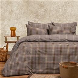 ΣΕΝΤΟΝΙΑ KING SIZE (ΣΕΤ) MELINEN DIEGO GREY ΜΕ ΛΑΣΤΙΧΟ 180X200+32 ΜΕ ΛΑΣΤΙΧΟ 180X200+32 MELINEN HOME
