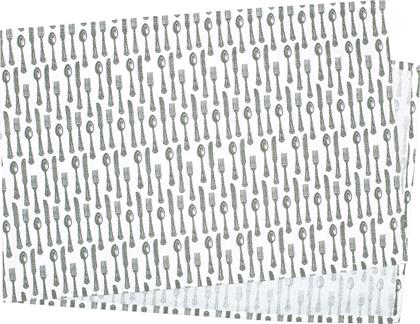 ΤΡΑΒΕΡΣΑ (45X140) MELINEN EDMONDE WHITE MELINEN HOME από το SPITISHOP