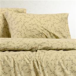 ΖΕΥΓΟΣ ΦΑΝΕΛΕΝΙΕΣ ΜΑΞΙΛΑΡΟΘΗΚΕΣ (53X72) MELINEN WINTER LINE POPPY PASTEL OLIVE MELINEN HOME