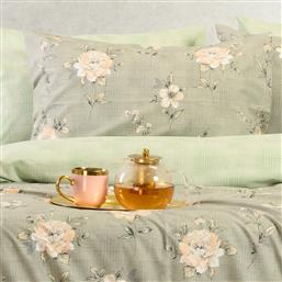 ΖΕΥΓΟΣ ΜΑΞΙΛΑΡΟΘΗΚΕΣ (50X70) MELINEN CASUAL LINE GIANNA GREY/AQUA MELINEN HOME