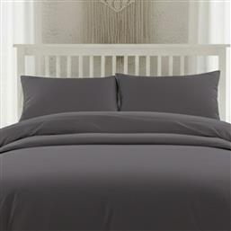 ΖΕΥΓΟΣ ΜΑΞΙΛΑΡΟΘΗΚΕΣ (53X72) MELINEN LAVISH SATIN D.GREY MELINEN HOME