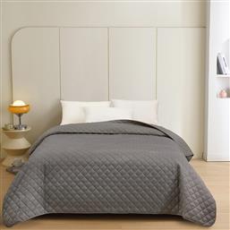 ΚΟΥΒΕΡΛΙ MICROFIBER ΜΟΝΟ 160X240ΕΚ. ULTRA SONIC TOSCA DARK GREY 20003298 (ΥΦΑΣΜΑ: MICROFIBER, ΧΡΩΜΑ: ΓΚΡΙ, ΜΕΓΕΘΟΣ: ΜΟΝΑ) - - 20003298 MELINEN