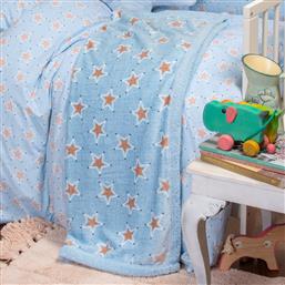 ΚΟΥΒΕΡΤΑ FLANNEL-SHERPA ΓΟΥΝΑ ΚΟΥΝΙΑΣ 105X160ΕΚ. MINI STARS SKY BABY LINE 2000049002 (ΥΛΙΚΟ: FLANNEL 100%, ΧΡΩΜΑ: ΜΠΛΕ, ΥΦΑΣΜΑ: SHERPA) - - 2000049002 MELINEN