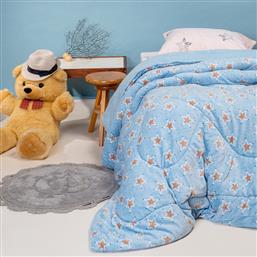 ΚΟΥΒΕΡΤΟΠΑΠΛΩΜΑ FLANNEL-SHERPA ΠΑΙΔΙΚΟ ΜΟΝΟ 160X220ΕΚ. MINI STARS BOY ΓΑΛΑΖΙΟ 2000047102 (ΥΛΙΚΟ: FLANNEL 100%, ΥΦΑΣΜΑ: FLEECE, ΧΡΩΜΑ: ΓΑΛΑΖΙΟ ) - - 2000047102 MELINEN