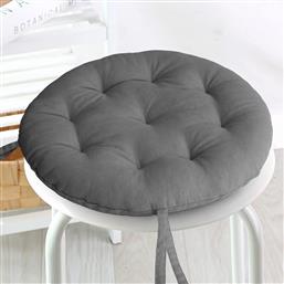 ΜΑΞΙΛΑΡΙ ΚΑΡΕΚΛΑΣ ΒΑΜΒΑΚΕΡΟ Φ40ΕΚ. MAD DARK GREY 20003505 (ΥΦΑΣΜΑ: ΒΑΜΒΑΚΙ 100%, ΧΡΩΜΑ: ΓΚΡΙ) - - 20003505 MELINEN