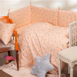 ΠΑΝΑ ΧΑΣΕ ΒΑΜΒΑΚΕΡΗ 85X85ΕΚ. MINI STARS ROSE BABY LINE 2000044207 (ΥΦΑΣΜΑ: ΒΑΜΒΑΚΙ 100%, ΧΡΩΜΑ: ΡΟΖ) - - 2000044207 MELINEN