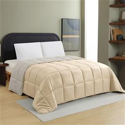 ΠΑΠΛΩΜΑ 2 ΟΨΕΩΝ MICROFIBER ΜΟΝΟ 160X220ΕΚ. BROOKLYN BEIGE-SILVER 20004991 (ΥΦΑΣΜΑ: MICROFIBER, ΧΡΩΜΑ: ΜΠΕΖ, ΜΕΓΕΘΟΣ: ΜΟΝΑ) - - 20004991 MELINEN