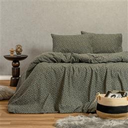 ΠΑΠΛΩΜΑΤΟΘΗΚΗ ΦΑΝΕΛΕΝΙΑ ΜΟΝΗ 165X245 WINTER ELISE BLUE (165X245) MELINEN