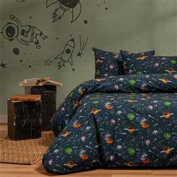 ΠΑΠΛΩΜΑΤΟΘΗΚΗ ΜΕΜΟΝΩΜΕΝΗ ΜΟΝΗ 165X245 KIDS LINE INTERSTELLAR BLUE (165X245) MELINEN