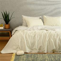 ΠΑΠΛΩΜΑΤΟΘΗΚΗ POLYCOTTON ΥΠΕΡΔΙΠΛΗ 225X245ΕΚ. LAYLA PASTEL AQUA CASUAL LINE 20004802 (ΥΦΑΣΜΑ: 50% COTTON-50% POLYESTER, ΜΕΓΕΘΟΣ: ΥΠΕΡΔΙΠΛΑ, ΧΡΩΜΑ: AQUA) - - 20004802 MELINEN