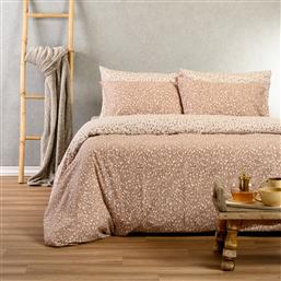ΠΑΠΛΩΜΑΤΟΘΗΚΗ POLYCOTTON ΜΟΝΗ 165X245ΕΚ. LEO MOCCA CASUAL LINE 20005362 (ΥΦΑΣΜΑ: 50% COTTON-50% POLYESTER, ΧΡΩΜΑ: ΜΟΚΑ, ΜΕΓΕΘΟΣ: ΜΟΝΑ) - - 20005362 MELINEN