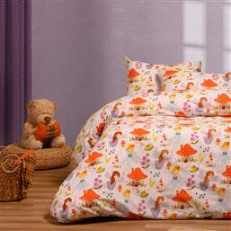 ΠΑΠΛΩΜΑΤΟΘΗΚΗ ΒΑΜΒΑΚΕΡΗ ΜΟΝΗ 165X245ΕΚ. MAGIC PEACH KIDS LINE 20004380 (ΥΦΑΣΜΑ: ΒΑΜΒΑΚΙ 100%, ΧΡΩΜΑ: ΡΟΔΑΚΙΝΙ) - - 20004380 MELINEN