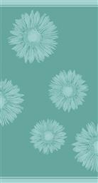 ΠΕΤΣΕΤΑ ΘΑΛΑΣΣΗΣ ΒΑΜΒΑΚΕΡΗ VELOUR AQUA 86X160ΕΚ. FLOWER 20004875 (ΥΦΑΣΜΑ: ΒΑΜΒΑΚΙ 100%, ΧΡΩΜΑ: AQUA) - - 20004875 MELINEN