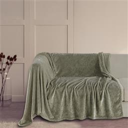 ΡΙΧΤΑΡΙ ΔΙΘΕΣΙΟΥ 170X250 FLANNEL ARIA OLIVE/GREY (170X250) MELINEN