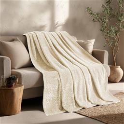 ΡΙΧΤΑΡΙ ΔΙΘΕΣΙΟΥ 170X250 FLANNEL GIZA ECRU (170X250) MELINEN