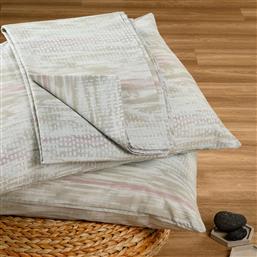 ΣΕΝΤΟΝΙ ΜΟΝΟ (ΣΕΤ 2 ΤΜΧ) 100X200+32 CASUAL FUJI PASTEL ΜΕ ΛΑΣΤΙΧΟ (100X200+32) MELINEN