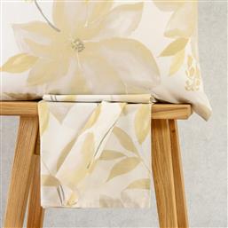 ΣΕΝΤΟΝΙ ΜΟΝΟ (ΣΕΤ 2 ΤΜΧ) 100X200+32 CASUAL GIULIA OCHRE ΜΕ ΛΑΣΤΙΧΟ (100X200+32) MELINEN