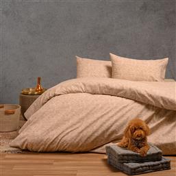 ΣΕΝΤΟΝΙΑ ΦΑΝΕΛΕΝΙΑ KING SIZE (ΣΕΤ) 270X260 WINTER HOPE BEIGE ΧΩΡΙΣ ΛΑΣΤΙΧΟ (270X260) MELINEN από το AITHRIO