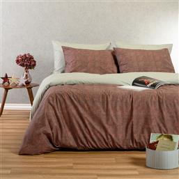 ΣΕΝΤΟΝΙΑ ΥΠΕΡΔΙΠΛΑ (ΣΕΤ) 160X200+32 ULTRA LUCA BORDEAUX ΜΕ ΛΑΣΤΙΧΟ (160X200+32) MELINEN