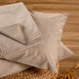 ΣΕΤ ΣΕΝΤΟΝΙ ΜΕ 1 ΜΑΞΙΛΑΡΟΘΗΚΗ POLYCOTTON ΗΜΙΔΙΠΛΟ ΜΕ ΛΑΣΤΙΧΟ 120X200+32ΕΚ. MATEO BEIGE CASUAL LINE MINI 20004832 (ΤΥΠΟΣ ΚΑΤΩΣΕΝΤΟΝΟΥ: ΜΕ ΛΑΣΤΙΧΟ, ΥΦΑΣΜΑ: 50% COTTON-50% POLYESTER, ΧΡΩΜΑ: ΜΠΕΖ, ΜΕΓΕΘΟΣ: ΗΜΙΔΙΠΛΑ ) - - 20004832 MELINEN